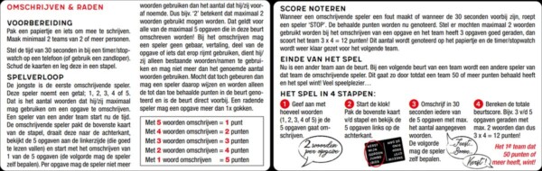 Omschrijven & Raden - Amsterdam Editie