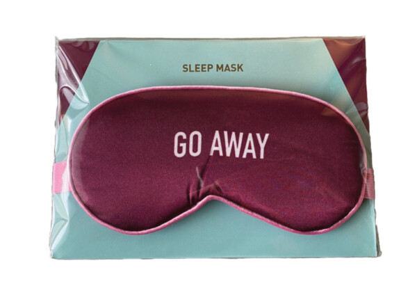 Sleeping mask "GO AWAY" - Diva