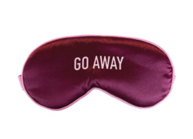 Slaapmasker "GO AWAY" - Diva