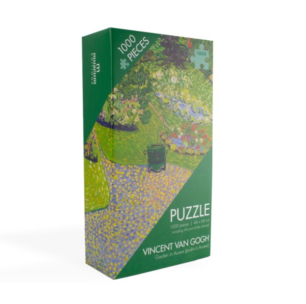 Jigsaw Puzzle, 1000 pieces, Garden at Auvers, Vincent van Gogh