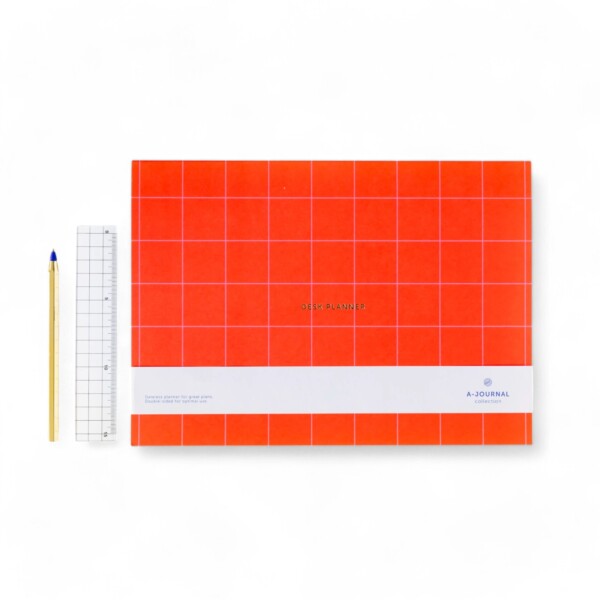 Desk planner | Red <span>A-Journal</span> - Afbeelding 3