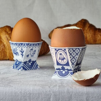 Piet Design - Foldable Egg Cups