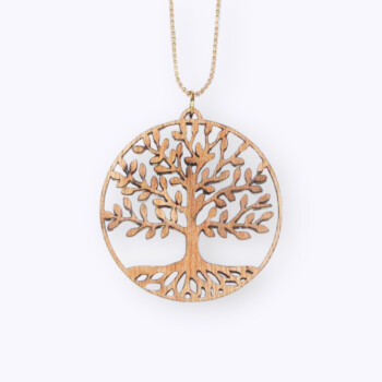 Tree of life - Wooden necklace