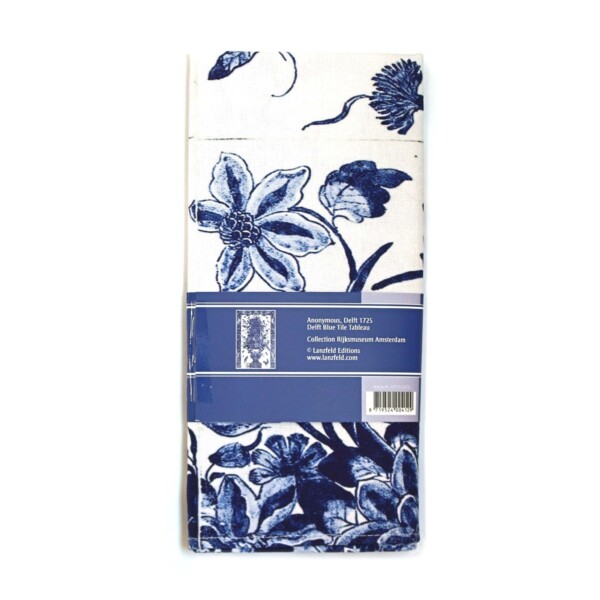 Tea Towel, Tile tableau with blue birds