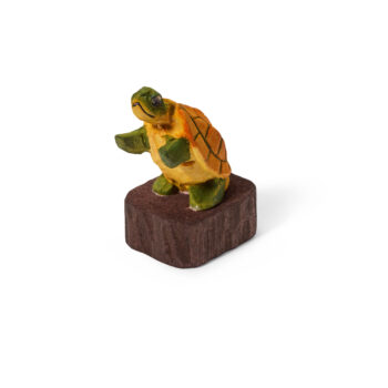 Naturalis houten puntenslijper -Schildpad