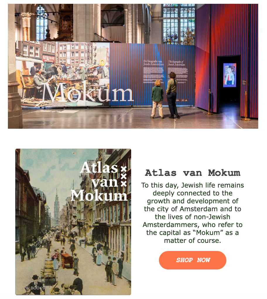 Mokum, the biography of Jewish Amsterdam