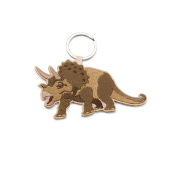 Triceratops keychain