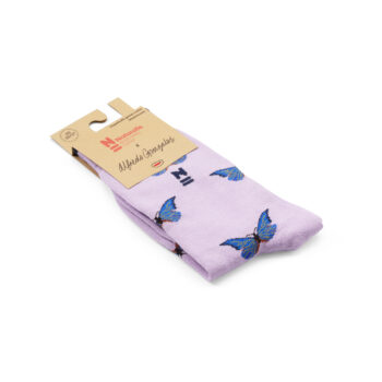 Blue Morpho Socks