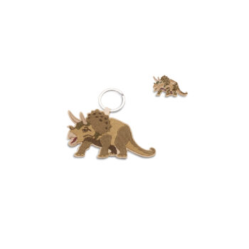 Triceratops gift set