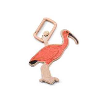 Bag charm Red Ibis