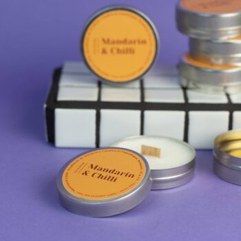 Soy Scented Candle - Mandarin & Chilli