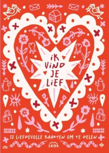 Ik vind je lief postkaarten