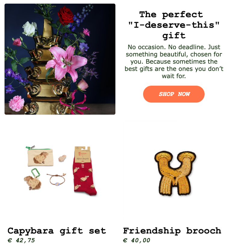 The perfect "I-deserve-this" gift