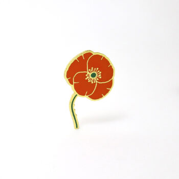 Broche coquelicot Dick Bruna