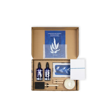 Cyanotype kit – DIY kit om zelf blauwdruk prints te maken