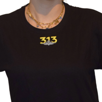 F-35 313 Squadron RNLAF T-Shirt - Black