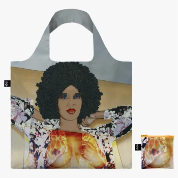 LOQI Porträt von Maya Nr. 10 Recycelte Tasche