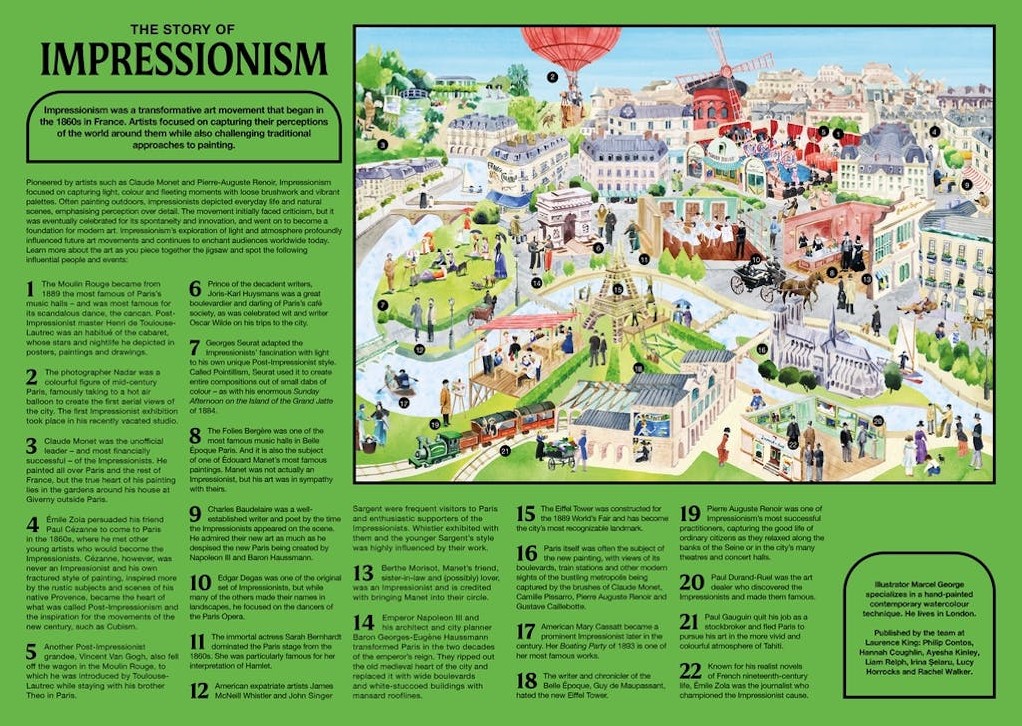 The Story of Impressionism Jigsaw Puzzle - Image 3