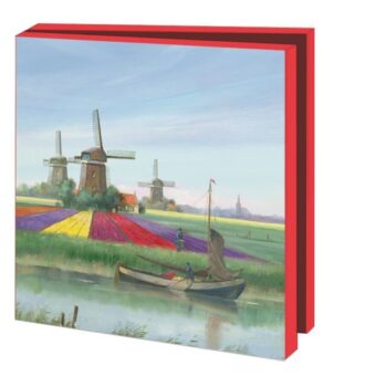 Tulipfields Card Folder with Envelopes