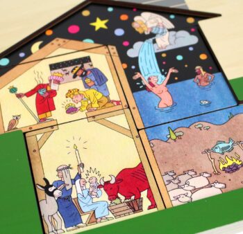 Wooden Puzzle - 'House' - Joost Swarte