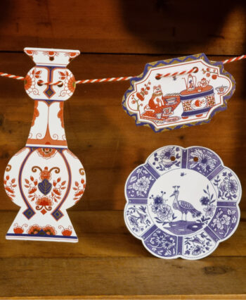 Paper Craft Porcelain garland