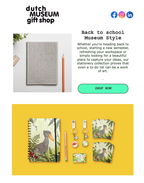Back to School Museum Style