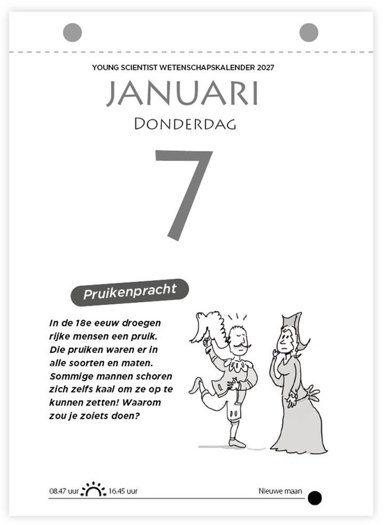 Young Scientist Wetenschapskalender 2027