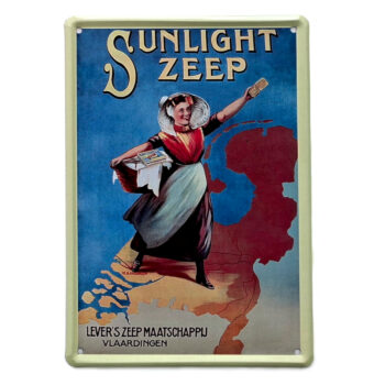 Nostalgic Dutch advertising signs - Sunlight zeep