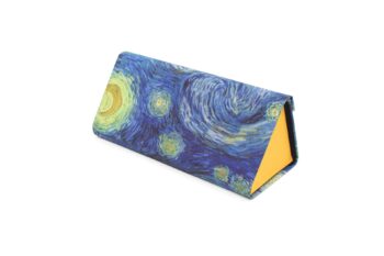 Foldable spectacle case+ lens cloth , Vincent van Gogh, Starry Night